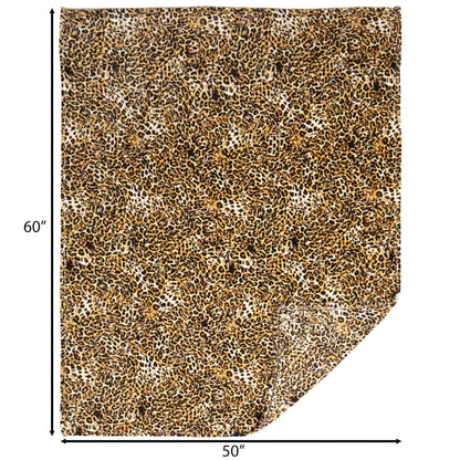 Leopard Travel Blanket