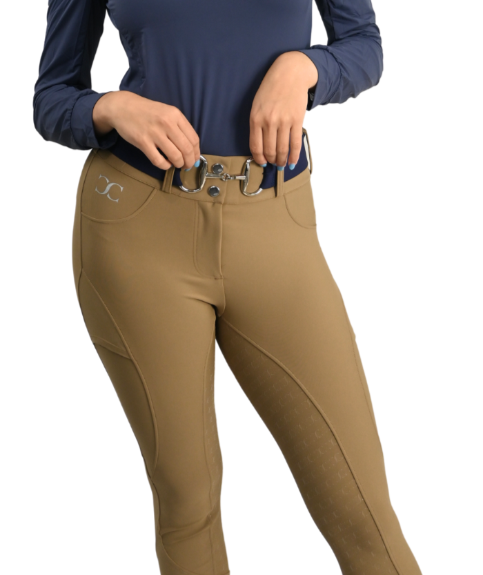 Beige Just Right Summer Breeches + Free Bit Belt - Riders Choice Supply Co