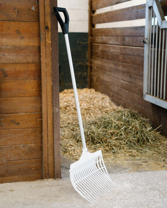 Heavy Duty Manure Fork with Aluminum Handle