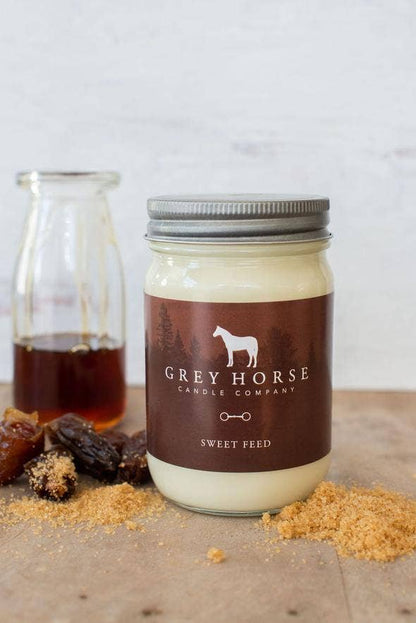 Sweet Feed Soy Candle - SCENT OF THE MONTH