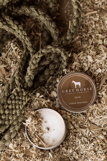 Cedar Shavings Soy Candle