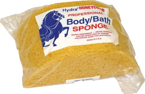 Hydra Honeycomb Professional Body Sponge for Horse 7.5x5x3 - Riders Choice Supply Co
