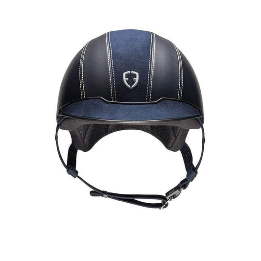 Egide Navy Leather Helmet - Riders Choice Supply Co