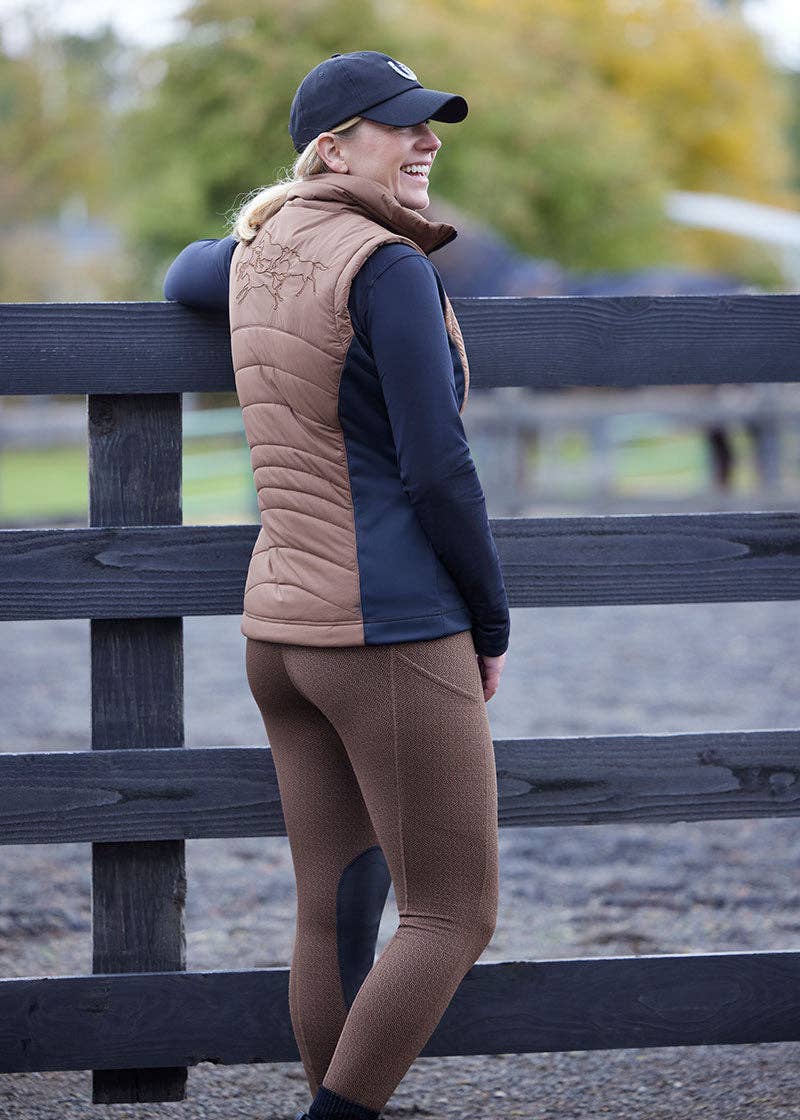 Fleece Lite II Knee Patch Riding Tight - Riders Choice Supply Co