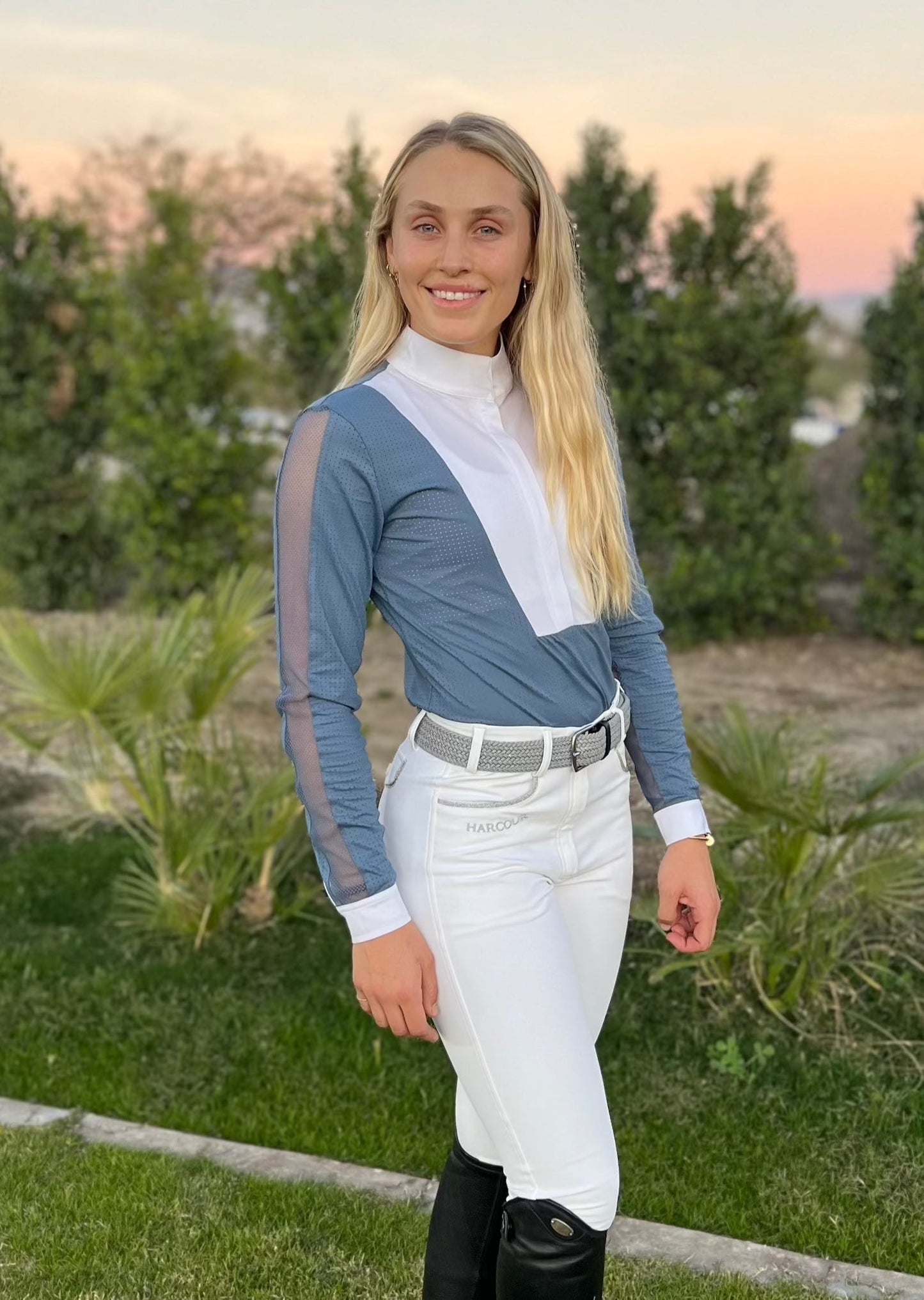 Coco Womens Long Sleeve Competition Polo - Riders Choice Supply Co