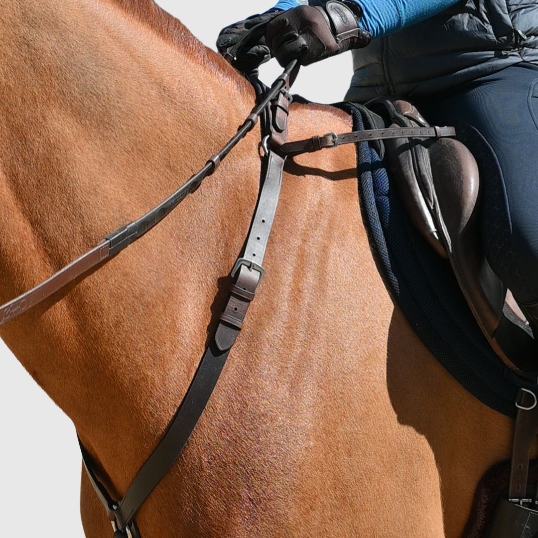 3-Point Breastplate with Double Neck Strap - Riders Choice Supply Co