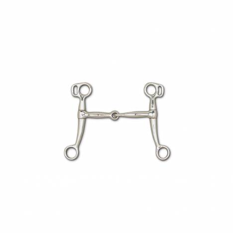 TOKLAT Tom Thumb Shank 5 1/2" Cheek Snaffle Mouthpiece - Riders Choice Supply Co