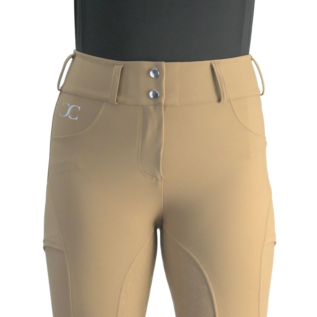Beige Just Right Summer Breeches + Free Bit Belt - Riders Choice Supply Co