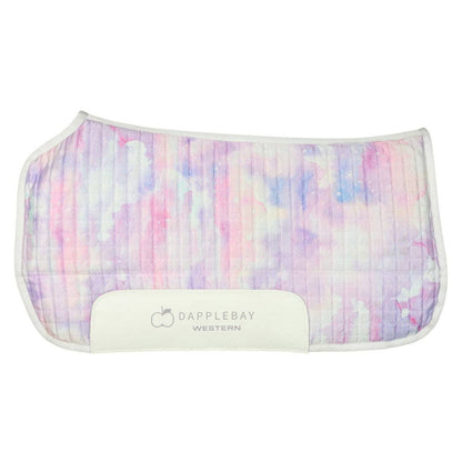 Dapplebay Lavender Haze Western Saddle Pad