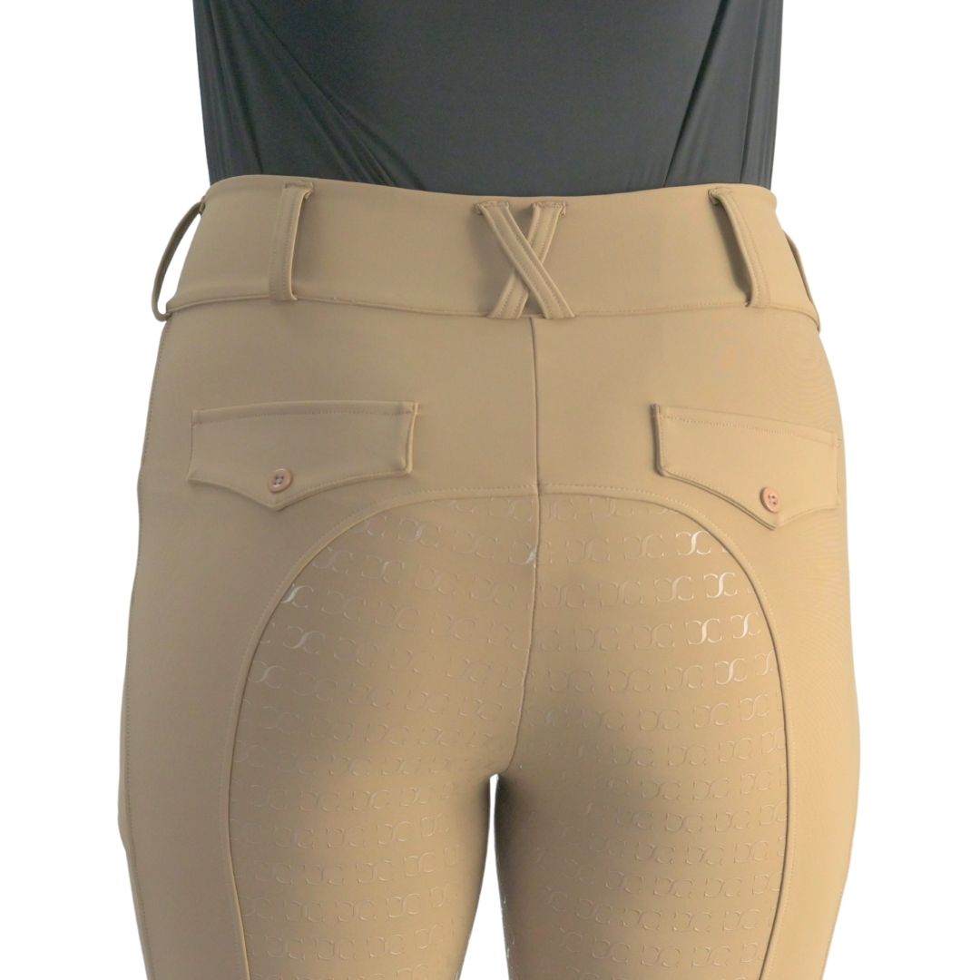Beige Just Right Summer Breeches + Free Bit Belt - Riders Choice Supply Co
