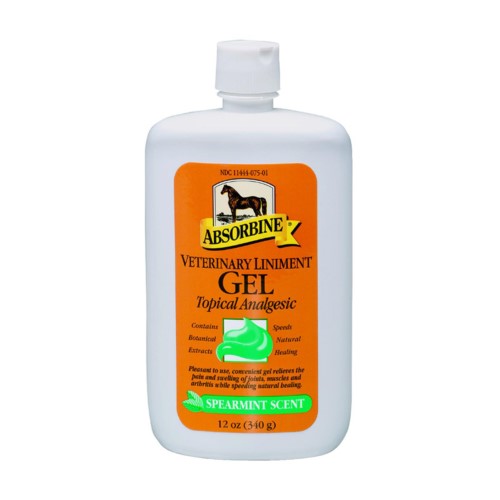 ABSORBINE Veterinary Liniment Gel, 12 oz - Riders Choice Supply Co