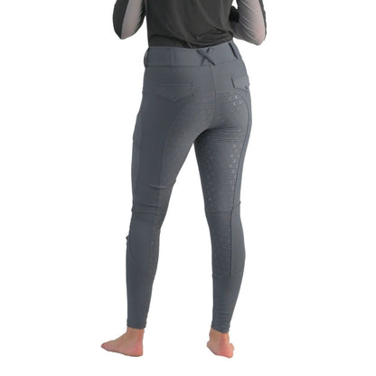 Slate Grey Just Right Summer Breeches + Free Bit Belt