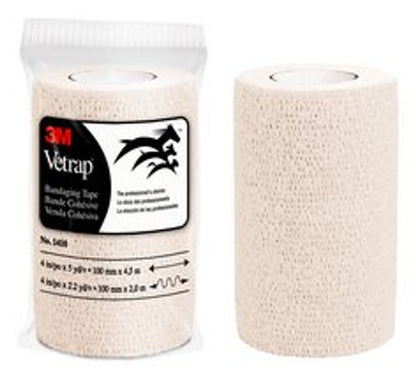 3M Vetrap Bandaging Tape 4" x 5 Yards (15') - Riders Choice Supply Co