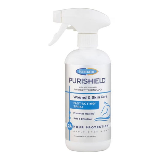 Farnam Purishield Wound & Skin Spray, 16 oz - Multi-Animal