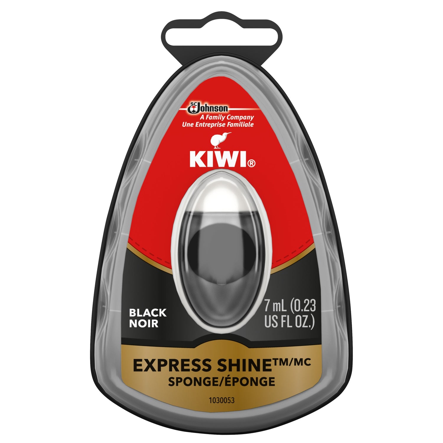 Kiwi Express Shine Black Sponge Shoe Polish 0.23 Oz - Riders Choice Supply Co
