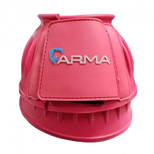 SHIRES ARMA Over Reach Boots, Pink, Full Size - Riders Choice Supply Co