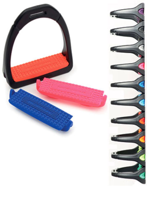 SHIRES Compositi Premium Profile Stirrups, Childs Size - Pink - Riders Choice Supply Co