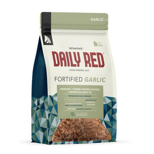 Daily Red® Fortified Garlic - Horse Vitamin & Mineral Supplement - Riders Choice Supply Co