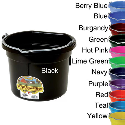 LITTLE GIANT Flatback Bucket 8 Quart - Riders Choice Supply Co