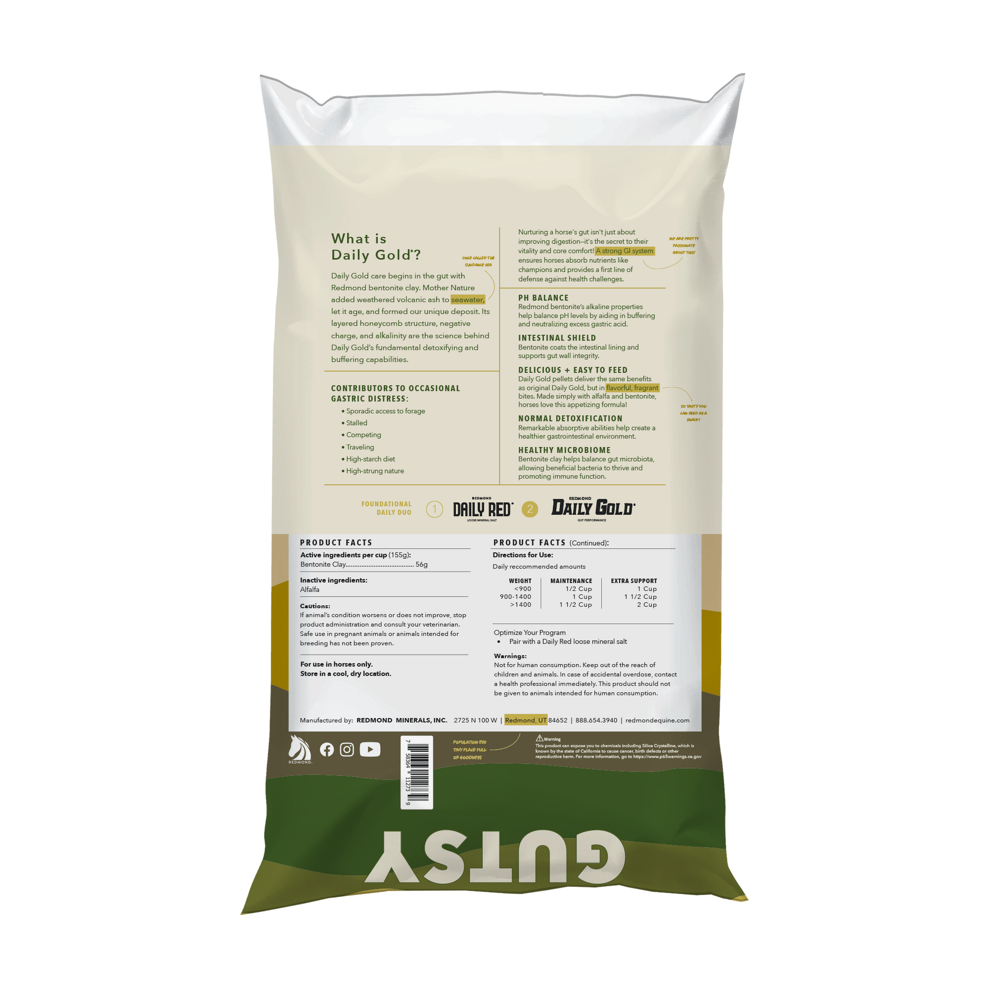 Daily Gold® - Horse Gut Supplements - Riders Choice Supply Co