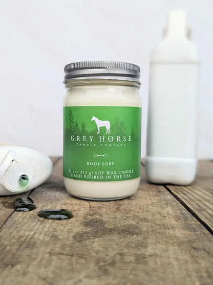 Body Sore Soy Candle - CLOSEOUT