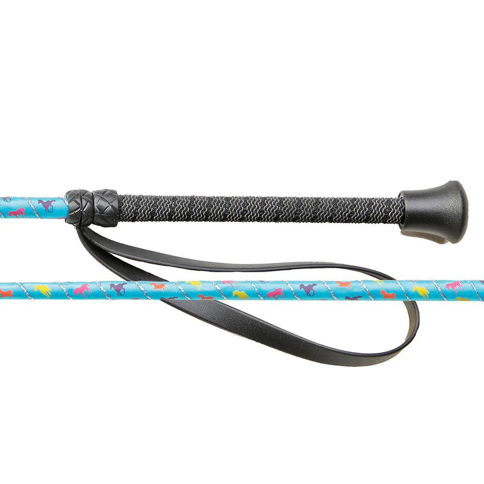 EQUISTAR Horse Pattern Crop Size 23"