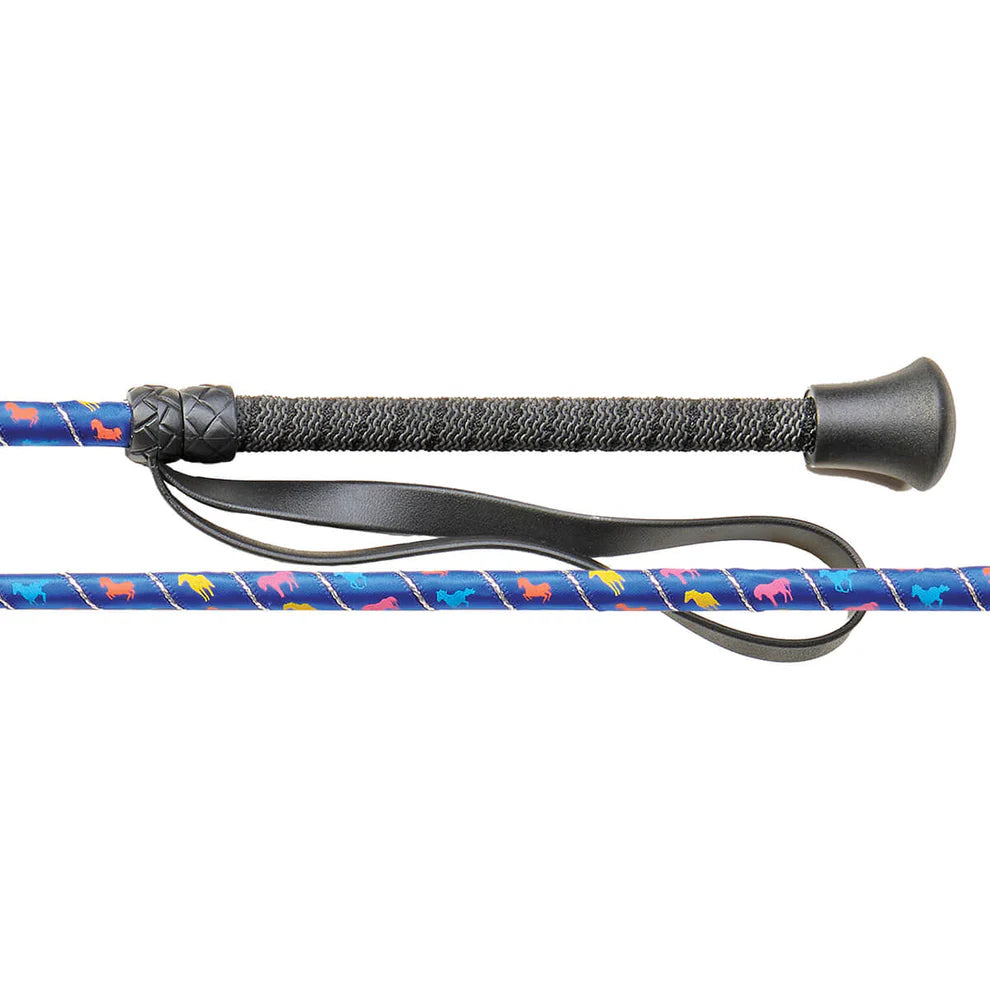 EQUISTAR Horse Pattern Crop Size 23"