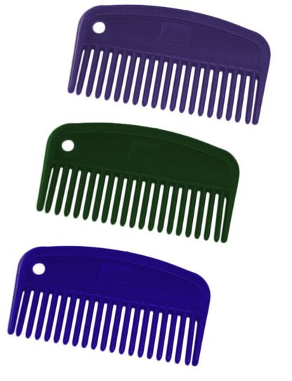 Intrepid International Small Blue Plastic Mane Comb