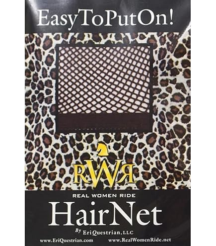 RWR No Knot Hairnet - Elastic No-Knot Hairnets for Secure, Comfortable Hold - Riders Choice Supply Co