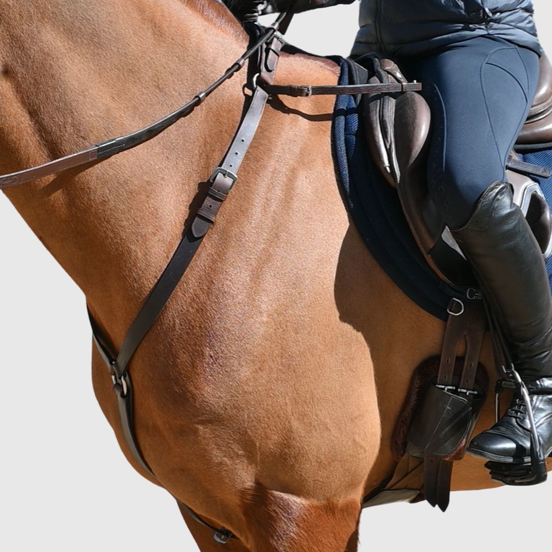 3-Point Breastplate with Double Neck Strap - Riders Choice Supply Co