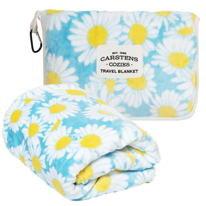 Flower Power Travel Blanket
