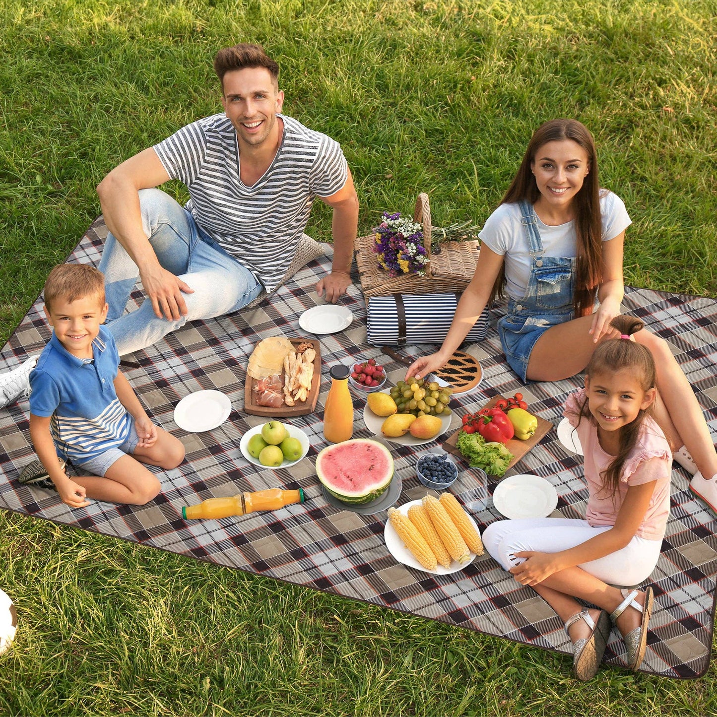 London Fog Picnic Blanket