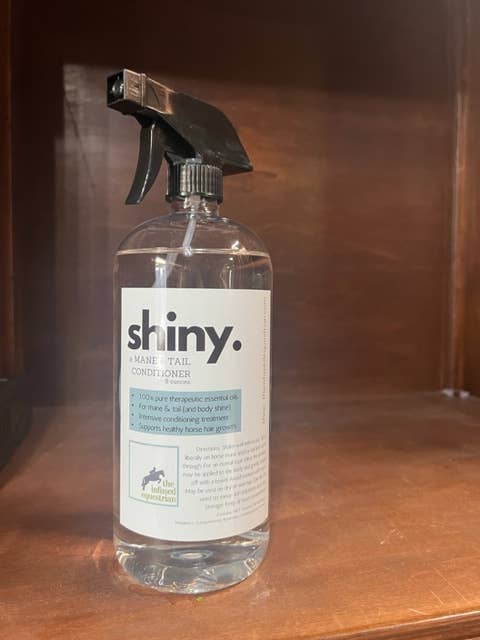 Shiny. A Mane & Tail Conditioner (4 oz., 8 oz., 28 oz.) - Riders Choice Supply Co