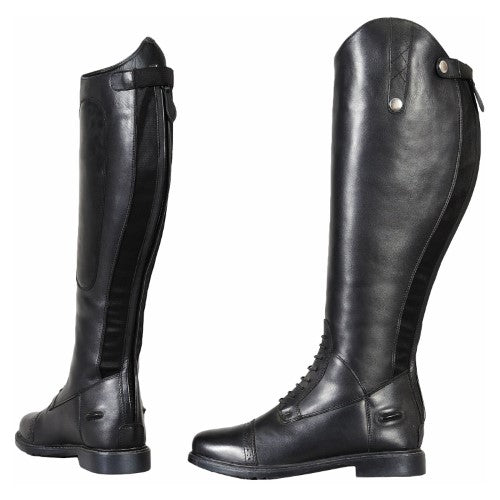 TuffRider Ladies Plus Rider Field Boots - Black / Size 9 / X Wide / Standard