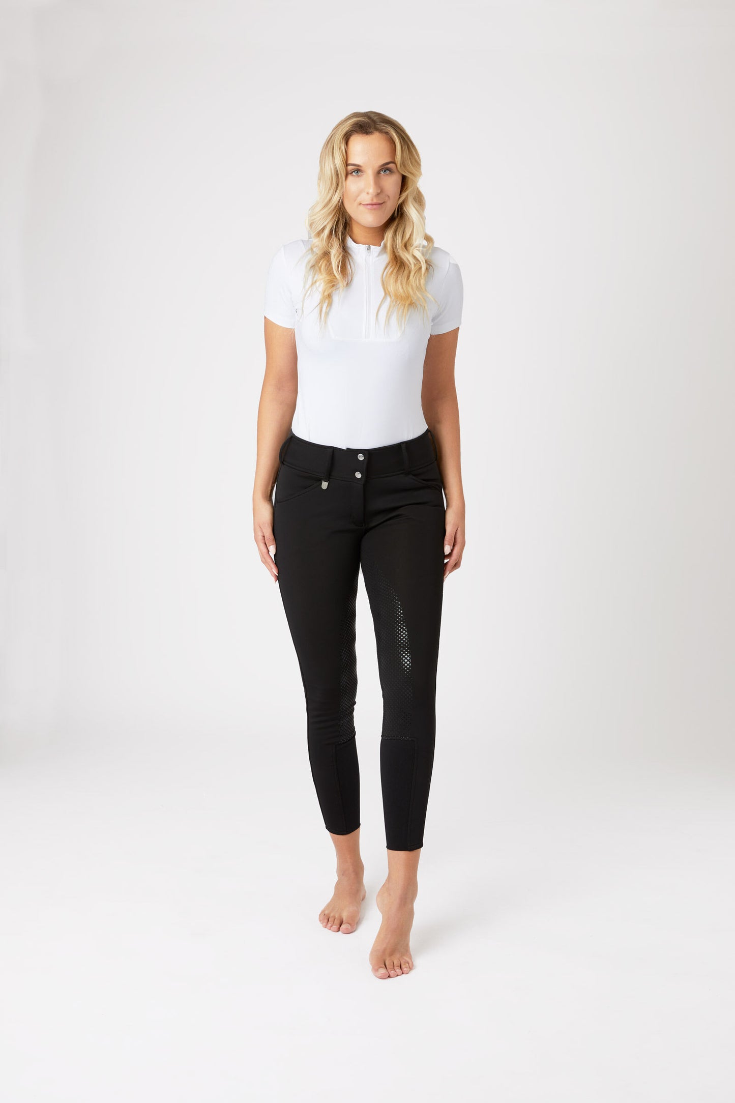 Horze Grand Prix Women's Thermo Softshell Silicone Full Seat