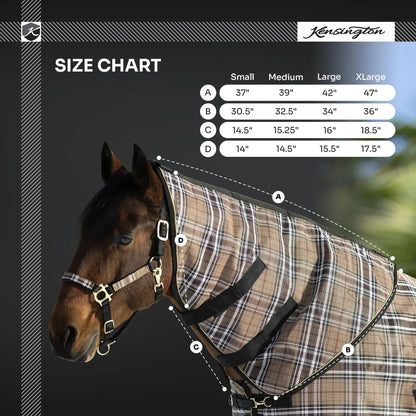 Supermesh® Horse Winter Neck Warmer - Waterproof & Breathable - Supremely Durable Textilene® - Multiple Weights - Riders Choice Supply Co