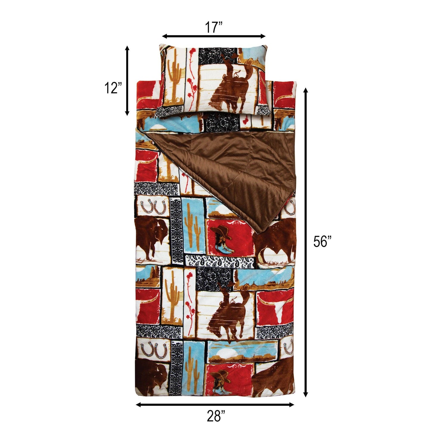 Vintage Western Slumber Bag