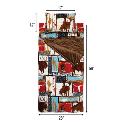 Vintage Western Slumber Bag