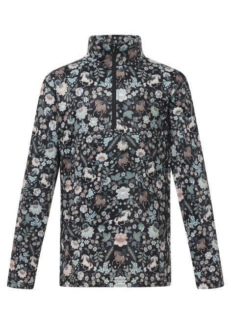 Kerrits Equestrian Kids Tech Top - Black Fairy