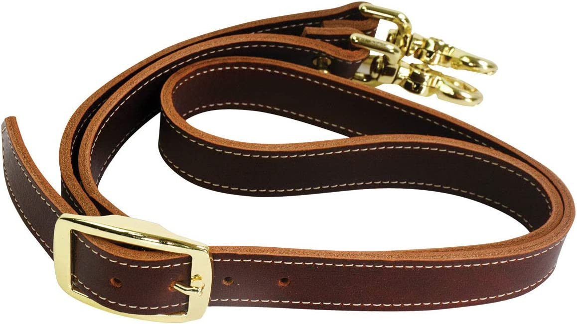 5/A Baker® Leather Adjustable Strap for Duffle Bag - Riders Choice Supply Co