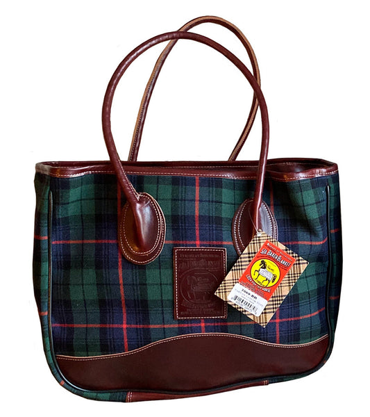 5/A Baker® Tartan Plaid Taylor Tote - Riders Choice Supply Co