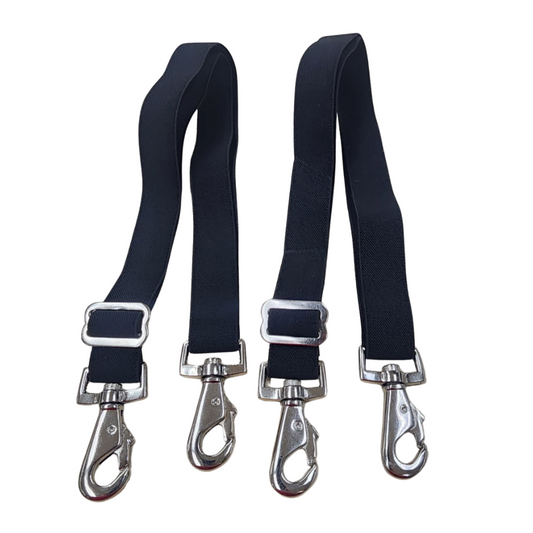 5/A Baker® Elastic Leg Straps Replacement - Riders Choice Supply Co