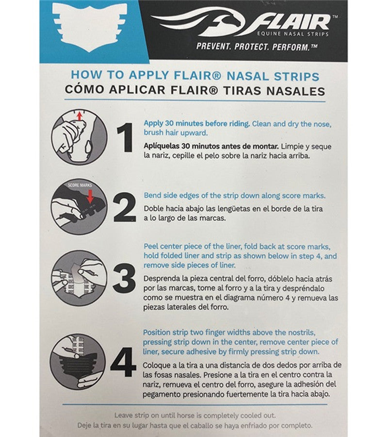 5/A Baker® Flair™ Equine Nasal Strip - Riders Choice Supply Co