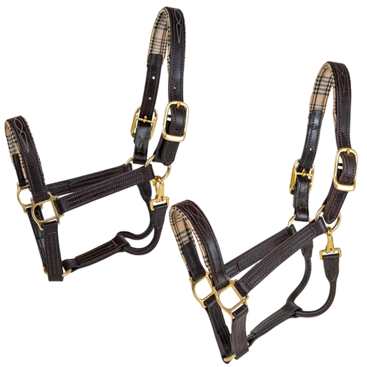 5/A Baker® Signature Leather Halter - Riders Choice Supply Co