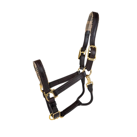 5/A Baker® Lexington Leather Halter- Havana - Riders Choice Supply Co