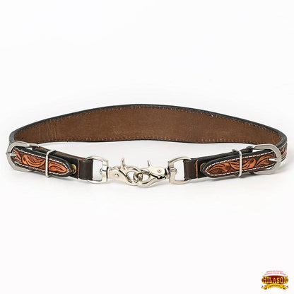 HILASON Western Horse Floral Headstall Breast Collar One Headstall Spur Strap Wither Strap American Leather Tack Set