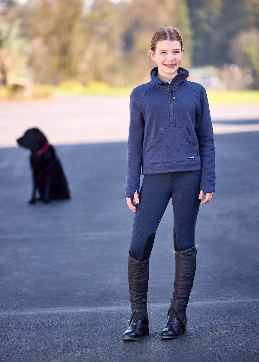 Kids Etched Equine Half Zip Sweatshirt - Riders Choice Supply Co