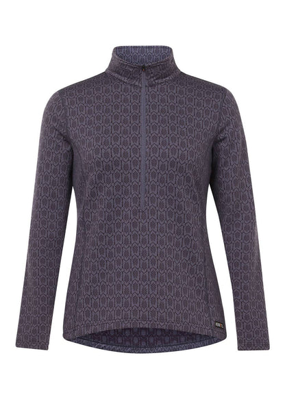 Snaffle Links Fleece Half Zip Riding Top - Riders Choice Supply Co