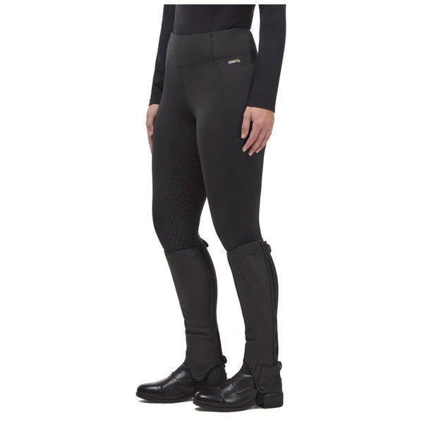 Kerrits Equestrian Apparel Kids Thermo Tech Tight Size L Black