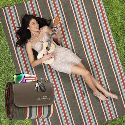 Field Stripe Picnic Blanket